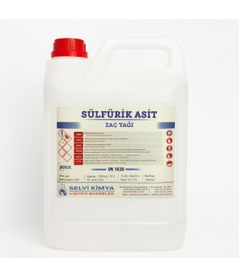Sülfirik Asit ( Zaç Yağı ) 5 lt