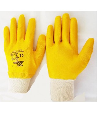 Sarı İnşaat Eldiveni