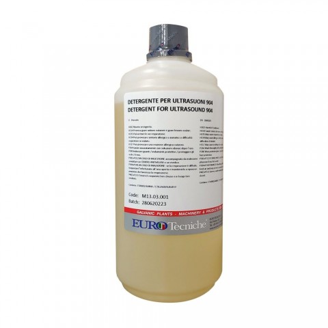 Ultrasonic Washing Detergent Eurotecniche 1 Lt