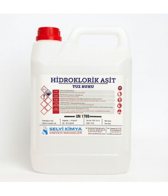 Hydrochloric Acid (Hydrochloric Acid) 5 lt Hydrochloric Acid (Hydrochloric Acid) 5 lt